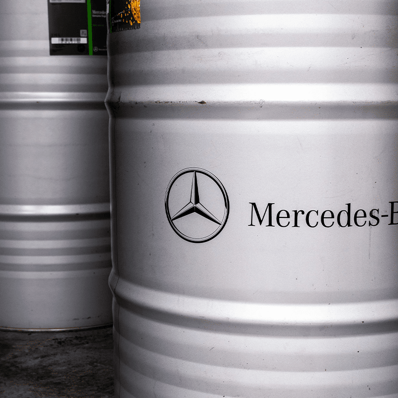 mercedes barrels